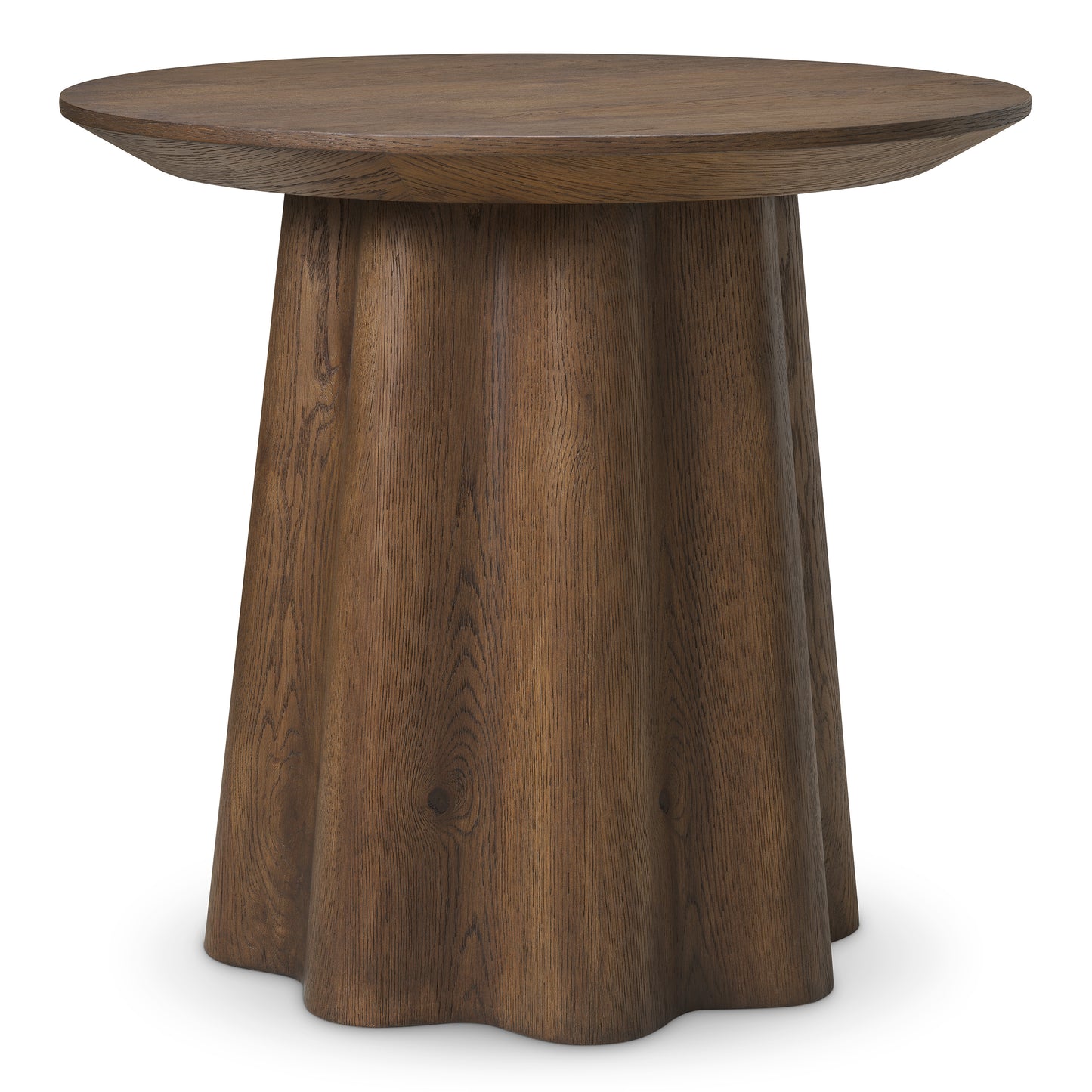 Oak Veneer Side Table Papyrus | Cabothousefurniture.com