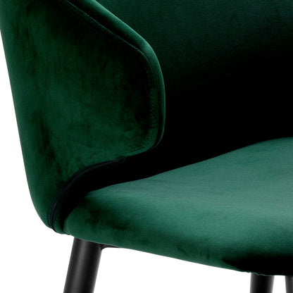 Velvet Retro Dining Armchair | Eichholtz Volante