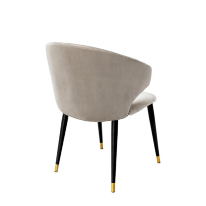 Velvet Retro Dining Armchair | Eichholtz Volante