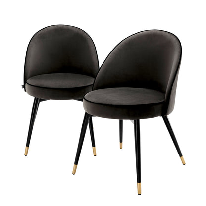 Curved Back Dining Chair Set (2) Cooper | Cabothousefurniture.com