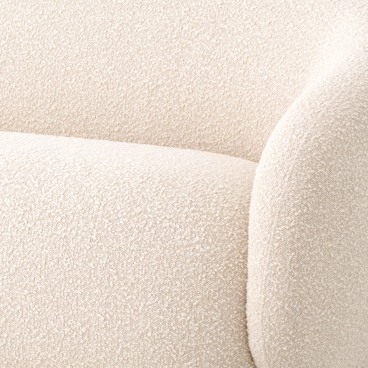 Curve Upholstered Sofa Brice