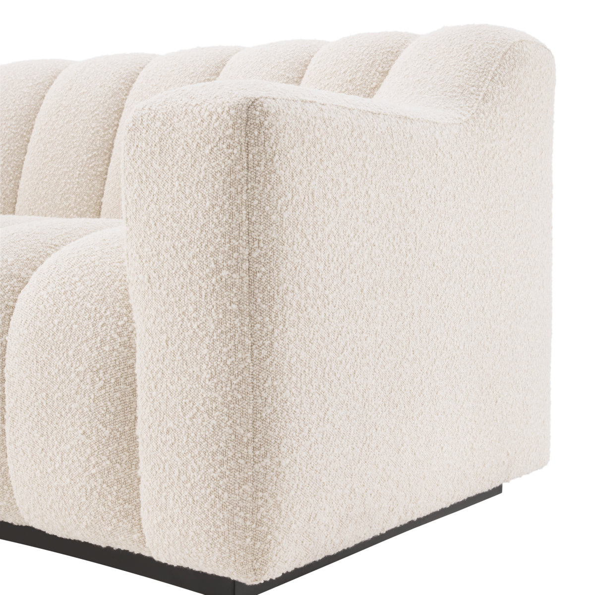 Channeled Boucle Sofa S Kelly