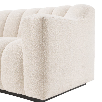 Channeled Boucle Sofa S Kelly