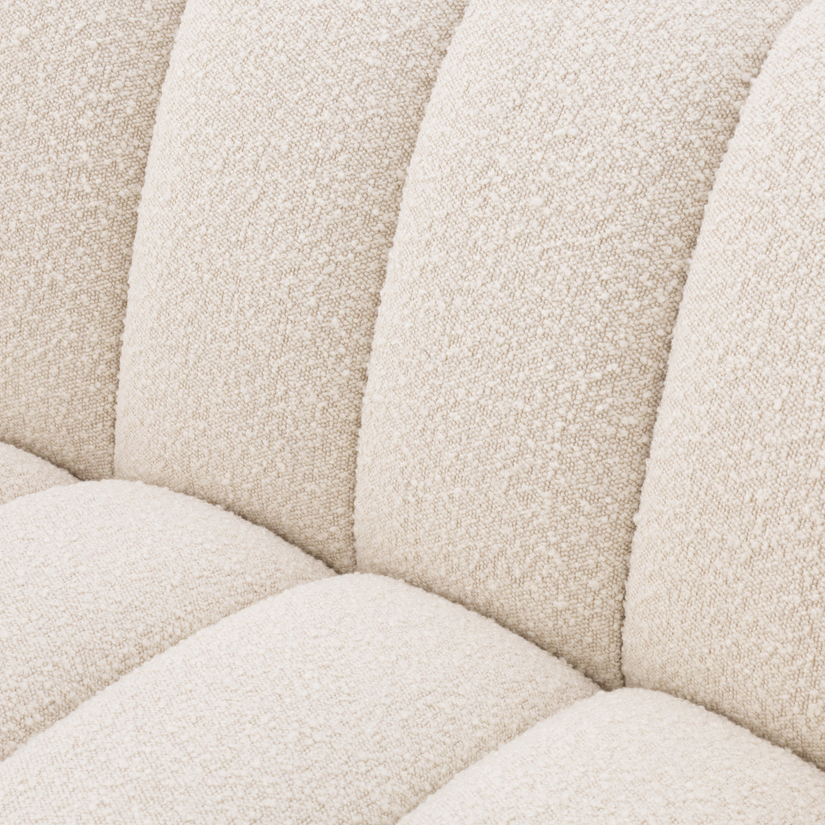 Channeled Boucle Sofa S Kelly