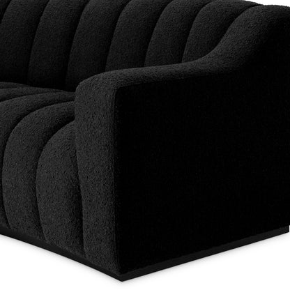 Channeled Boucle Sofa S Kelly