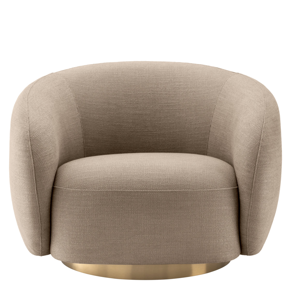 Avalon Sand Swivel Chair Brice | Cabothousefurniture.com