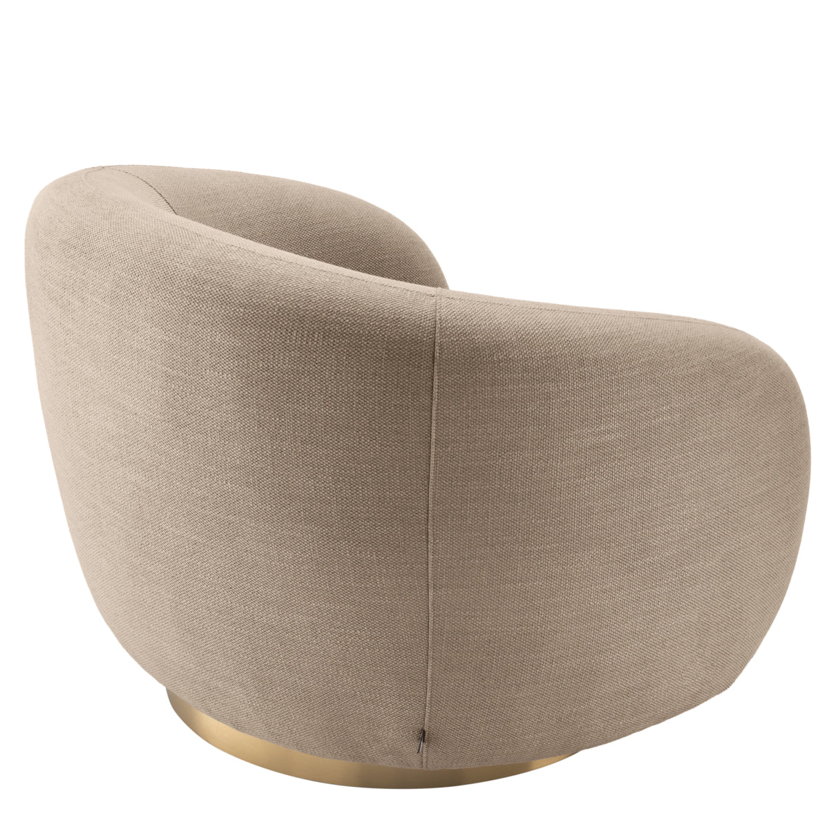 Avalon Sand Swivel Chair Brice | Cabothousefurniture.com