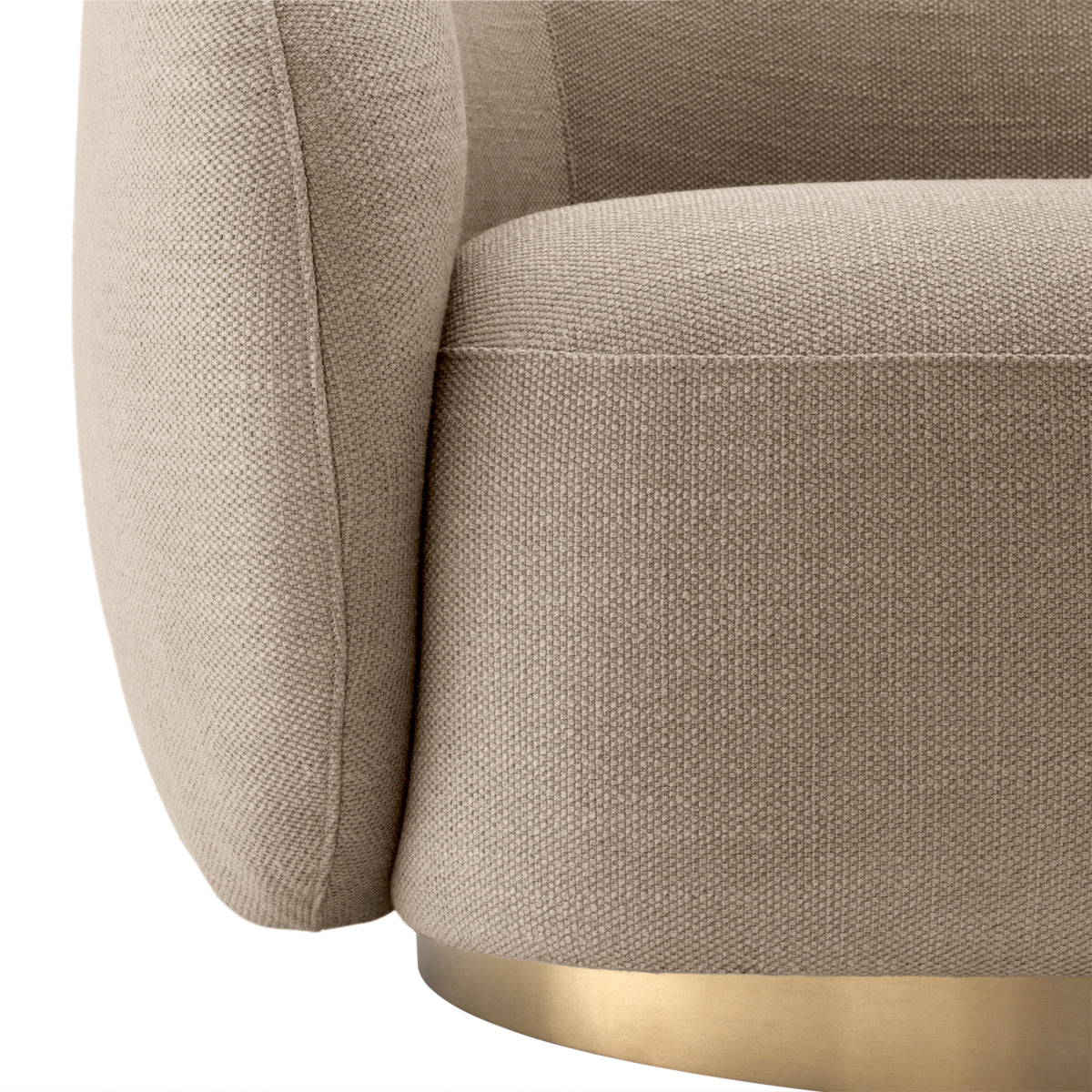 Avalon Sand Swivel Chair Brice | Cabothousefurniture.com