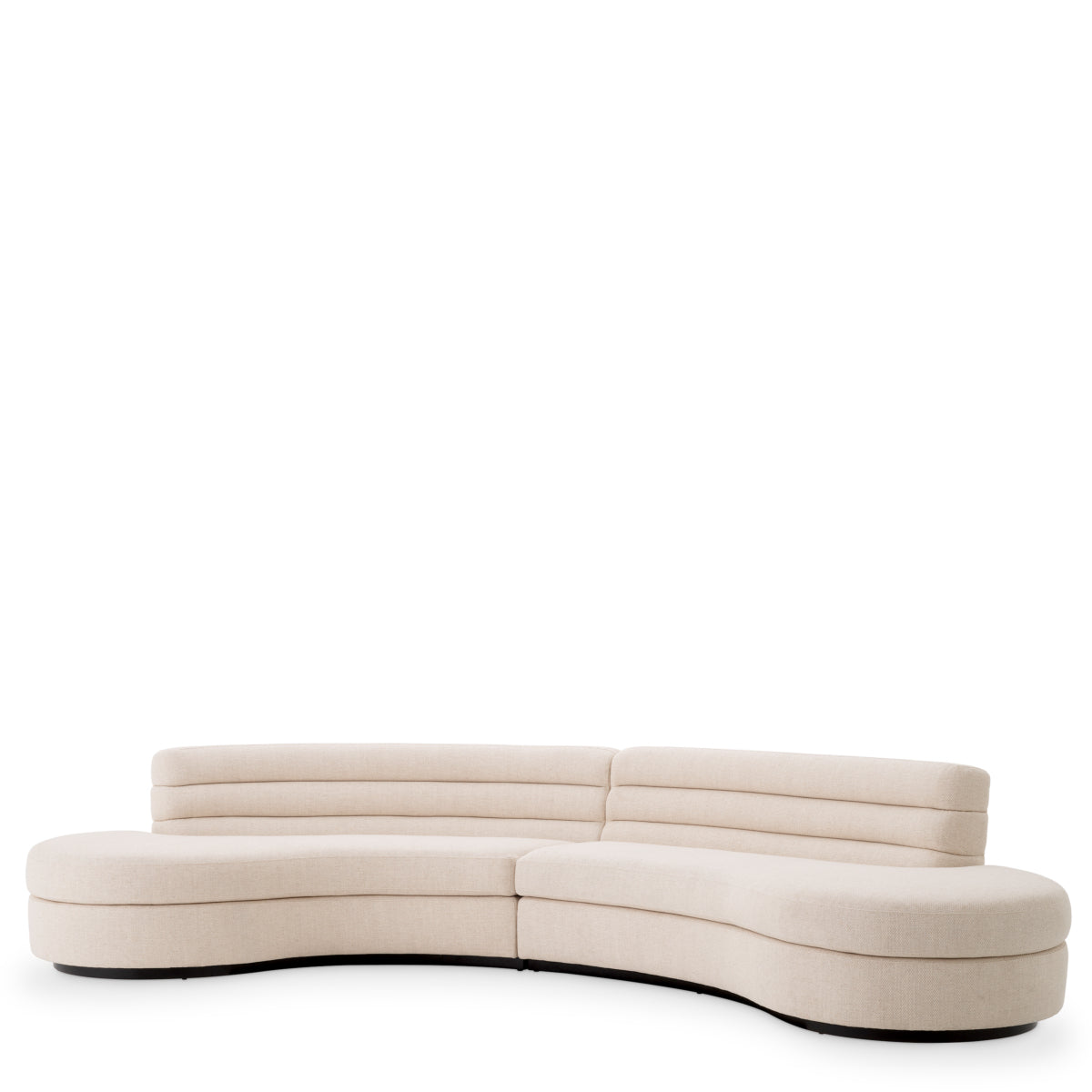 Organic-Shaped Sectional Sofa Lennox