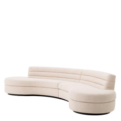 Organic-Shaped Sectional Sofa Lennox