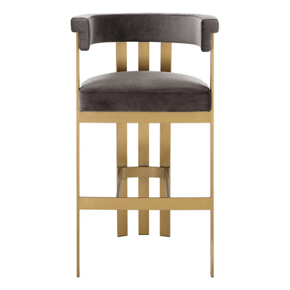 Curved-Back Bar Stool Clubhouse | Cabothousefurniture.com