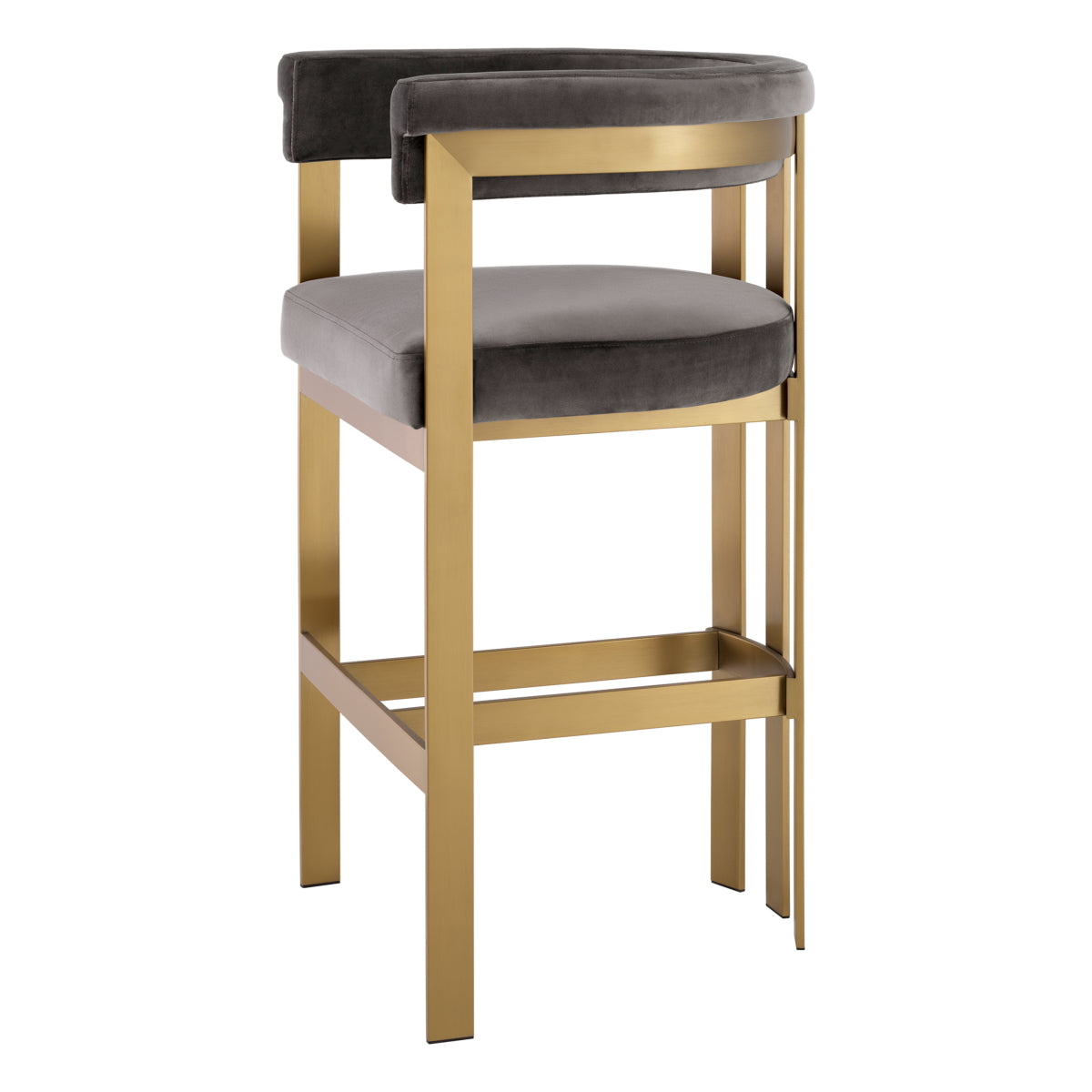 Curved-Back Bar Stool Clubhouse | Cabothousefurniture.com