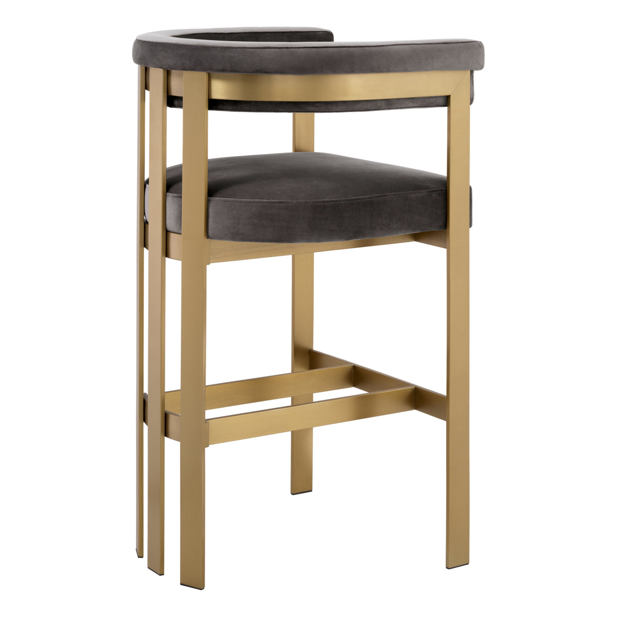 Curved-Back Bar Stool Clubhouse | Cabothousefurniture.com