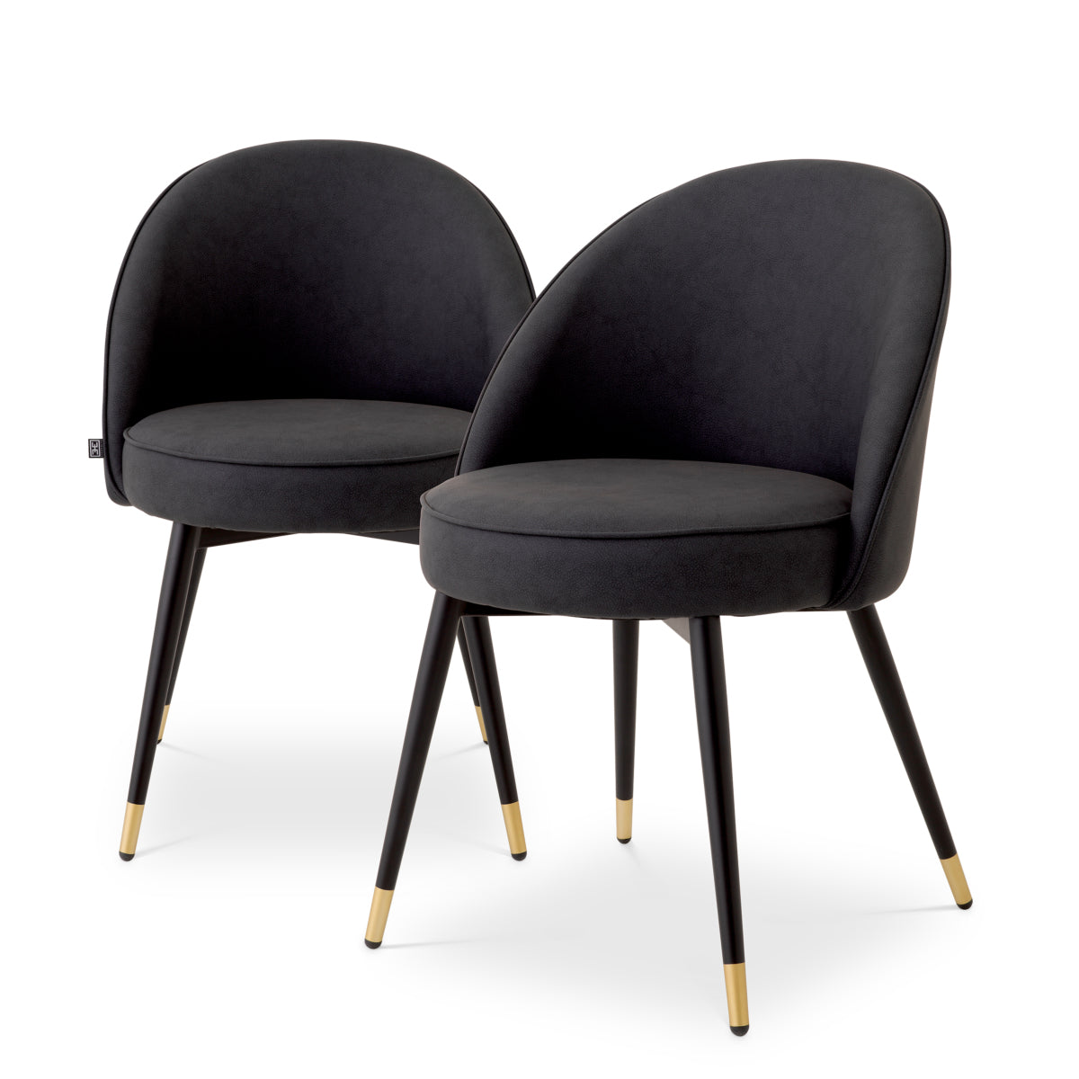 Curved Back Dining Chair Set (2) Cooper | Cabothousefurniture.com