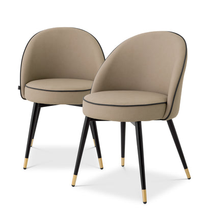 Curved Back Dining Chair Set (2) Cooper | Cabothousefurniture.com