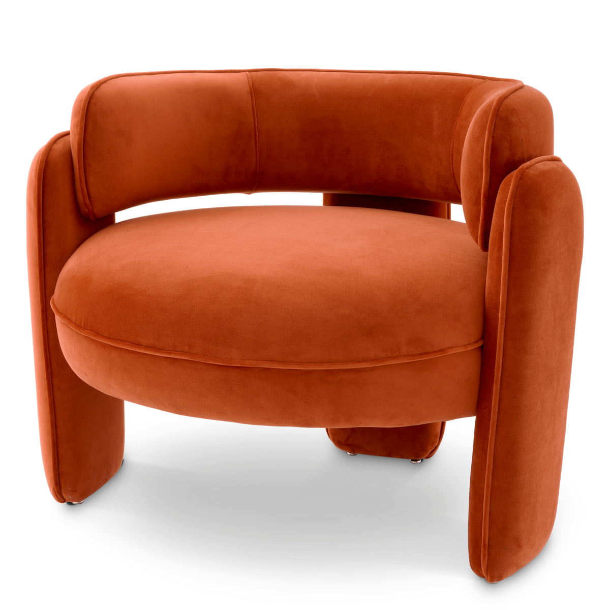 Velvet Modern Accent Chair Chaplin | Cabothousefurniture.com
