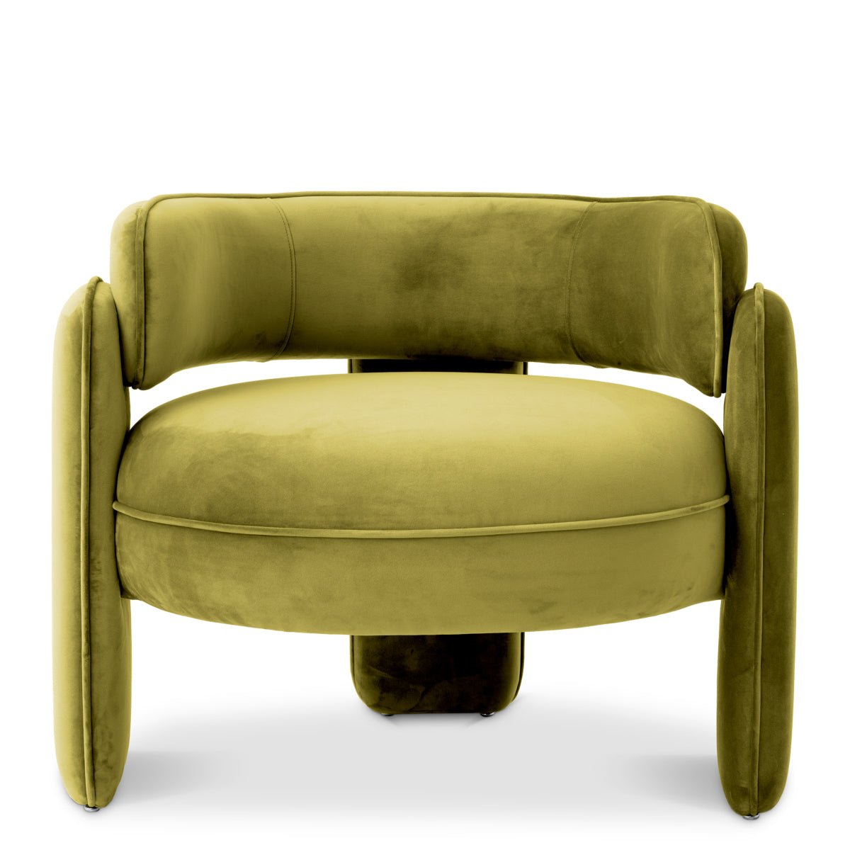 Velvet Modern Accent Chair Chaplin | Cabothousefurniture.com