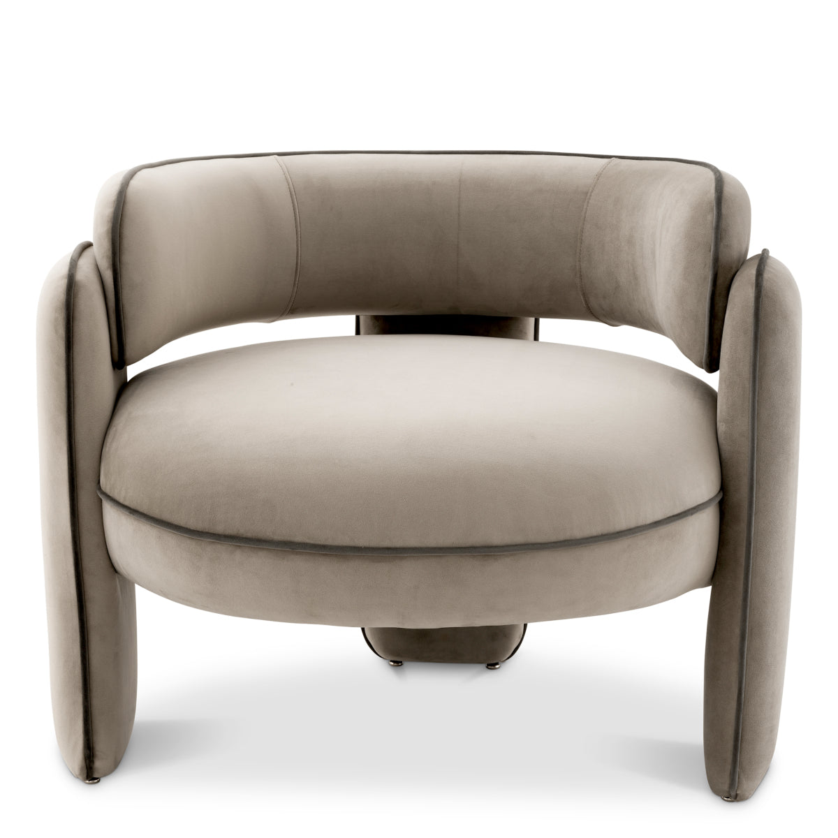 Velvet Modern Accent Chair Chaplin | Cabothousefurniture.com