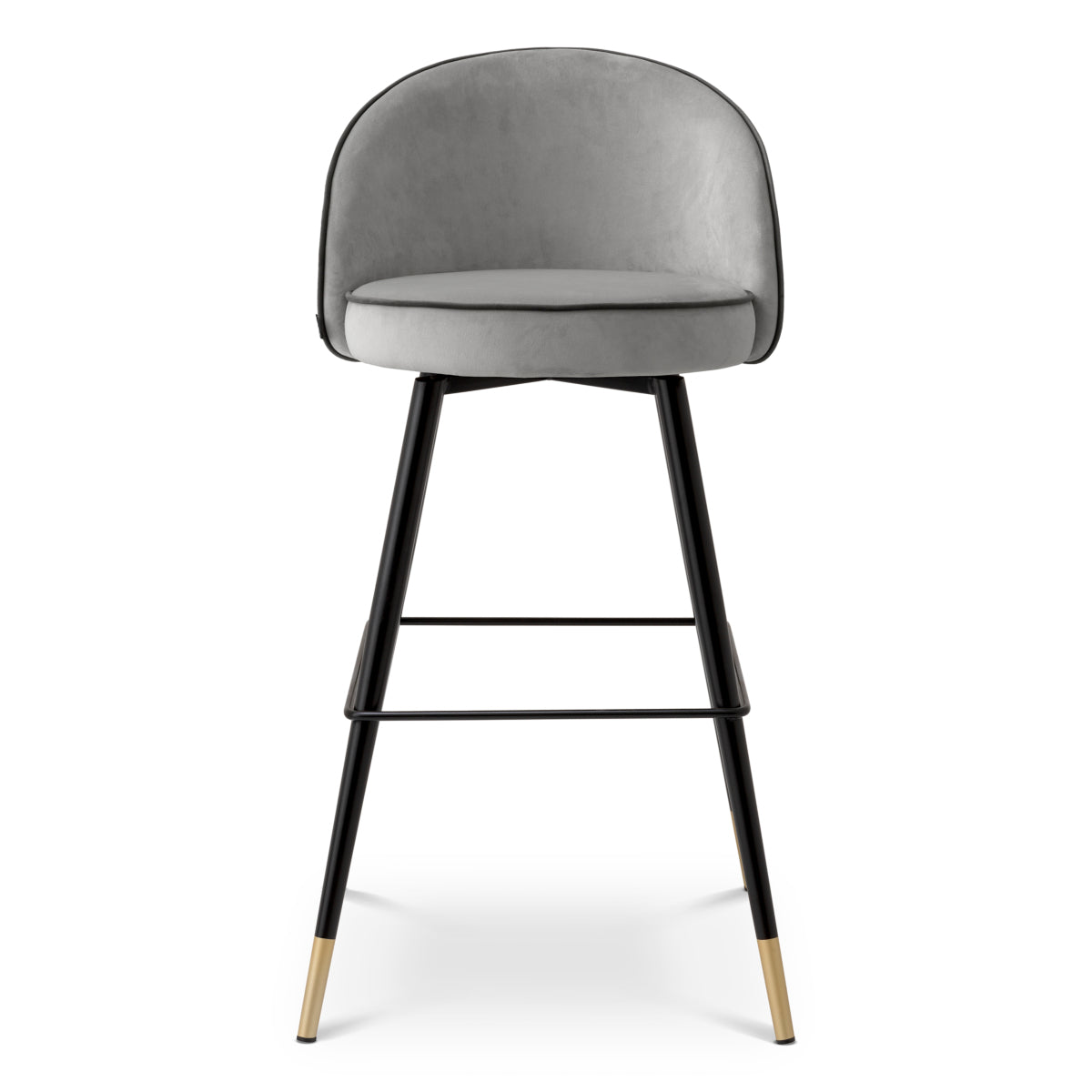 Piped Modern Bar Stools (2) Cooper | Cabothousefurniture.com
