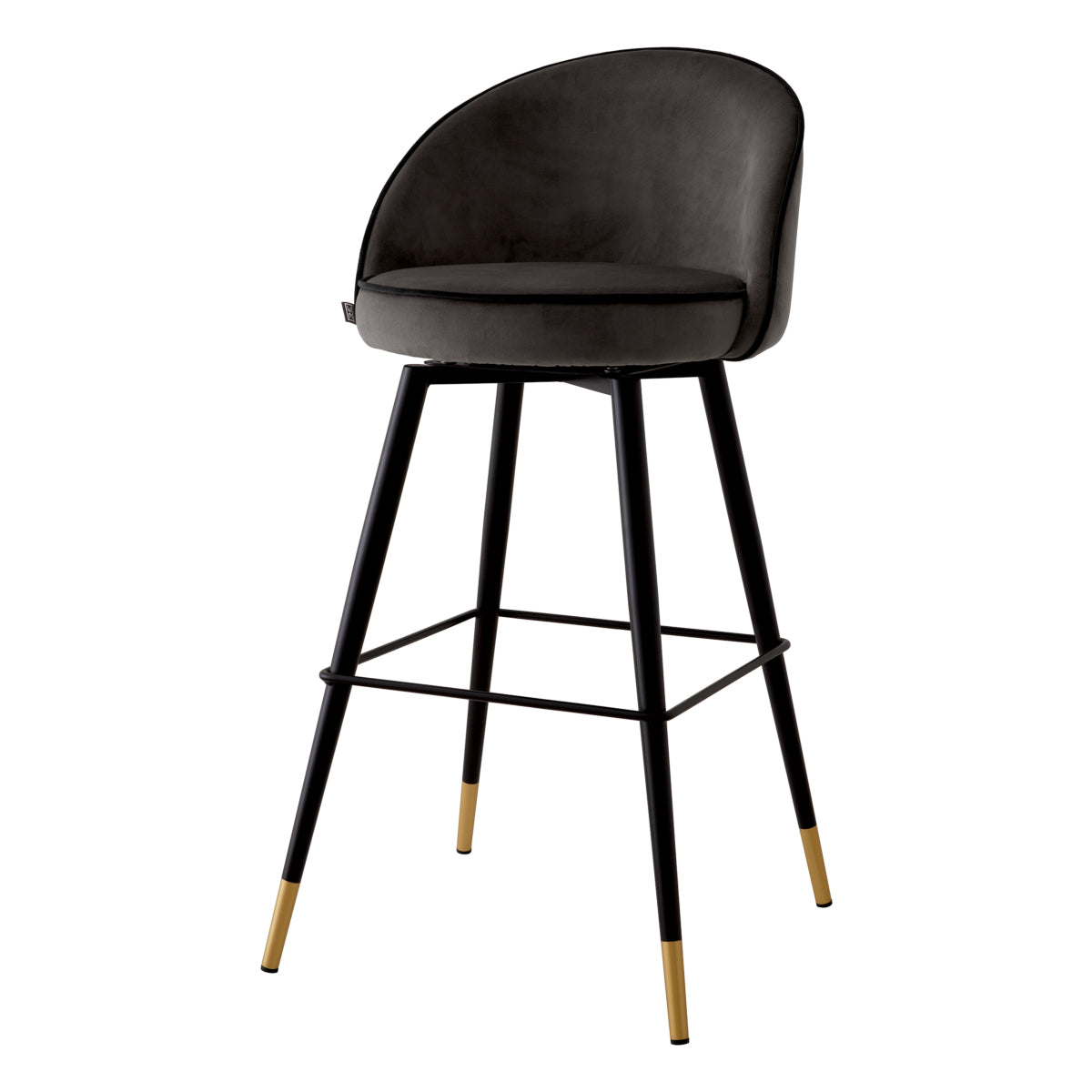 Piped Modern Bar Stools (2) Cooper | Cabothousefurniture.com