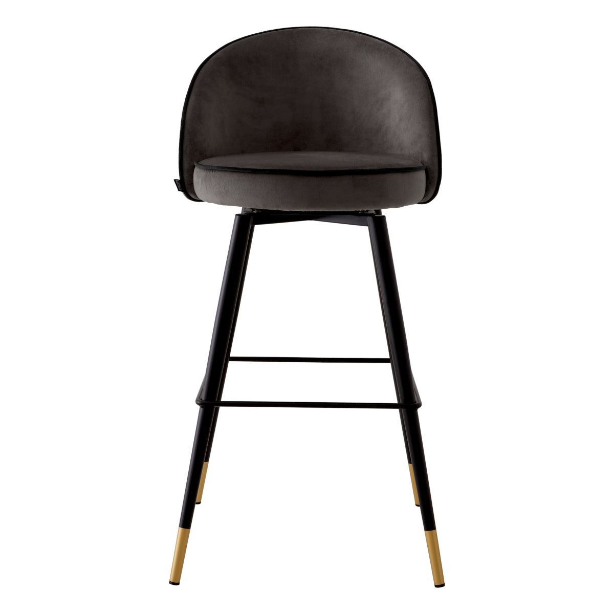 Piped Modern Bar Stools (2) Cooper | Cabothousefurniture.com