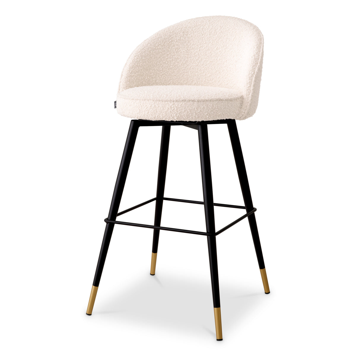 Piped Modern Bar Stools (2) Cooper | Cabothousefurniture.com