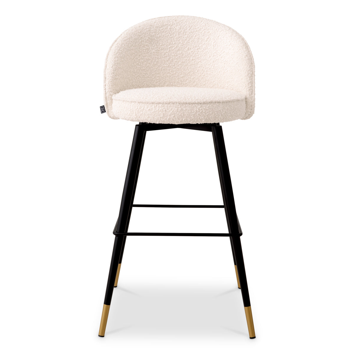 Piped Modern Bar Stools (2) Cooper | Cabothousefurniture.com