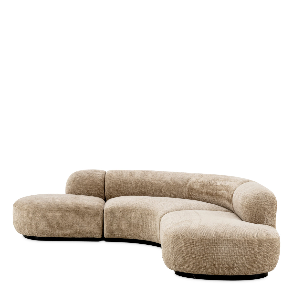 Curved Modern Sofa L Bjorn | Cabothousefurniture.com