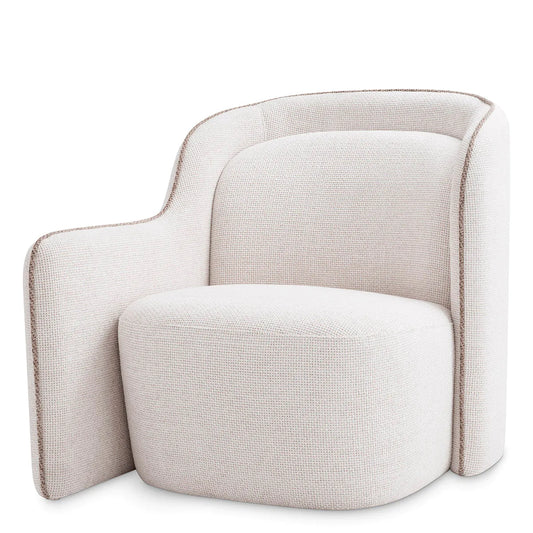 Off White Accent Chair Barrier | Cabothousefurniture.com