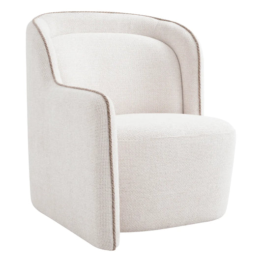 Off White Accent Chair Barrier | Cabothousefurniture.com