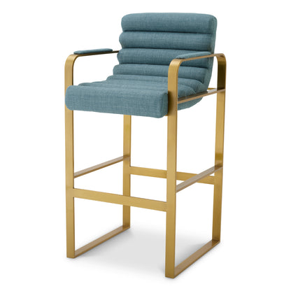 Padded Modern Bar Stool Olsen | Cabothousefurniture.com