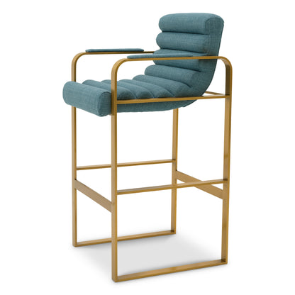 Padded Modern Bar Stool Olsen | Cabothousefurniture.com