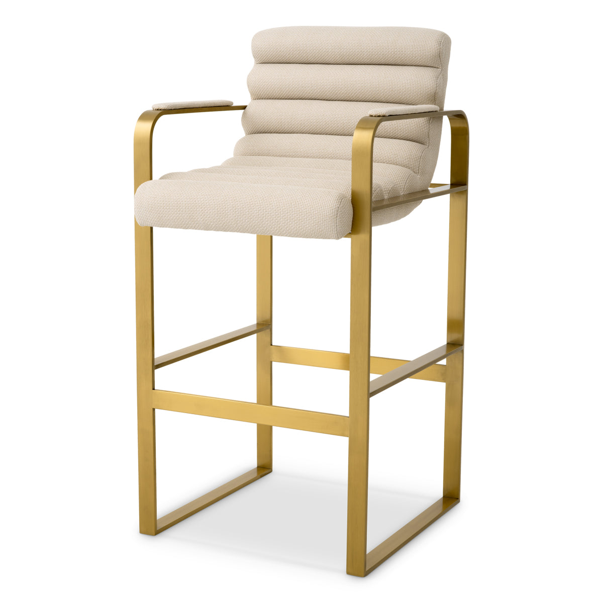 Padded Modern Bar Stool Olsen | Cabothousefurniture.com