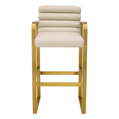 Padded Modern Bar Stool Olsen | Cabothousefurniture.com