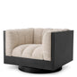 Sand Barrel Swivel Chair Davide | Cabothousefurniture.com