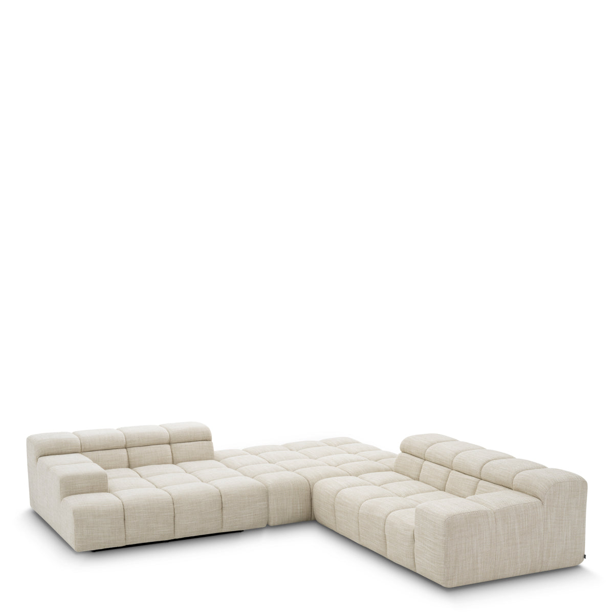 Grid-Tufted Modular Sofa Hunter | Cabothousefurniture.com