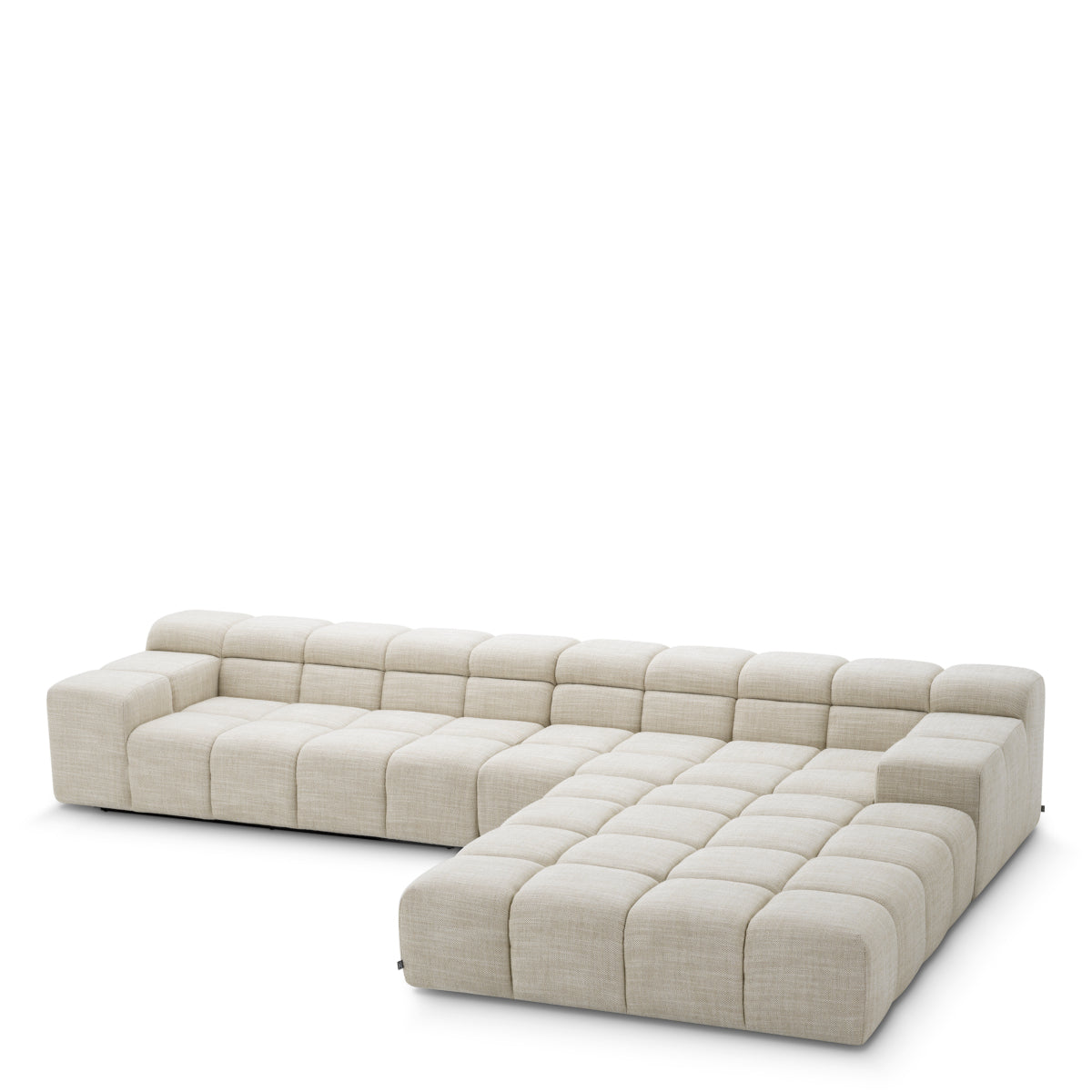 Grid-Tufted Modular Sofa Hunter | Cabothousefurniture.com