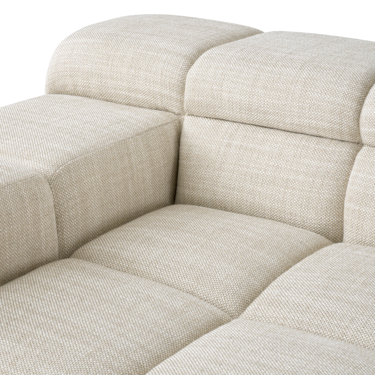 Grid-Tufted Modular Sofa Hunter | Cabothousefurniture.com