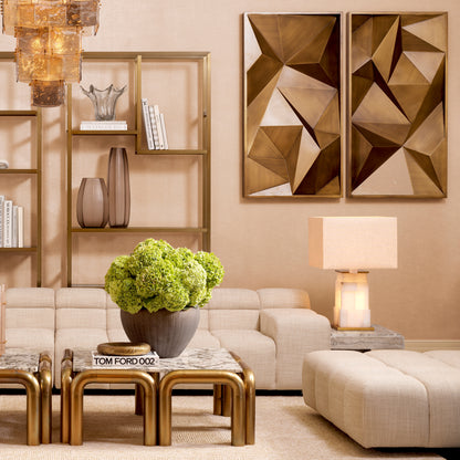 Grid-Tufted Modular Sofa Hunter | Cabothousefurniture.com