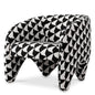 Zenith Black & White Chair Toledo | Cabothousefurniture.com