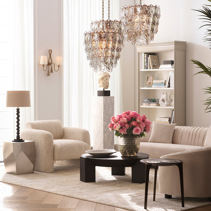 Bouclé Cream Chair Vesper | Cabothousefurniture.com