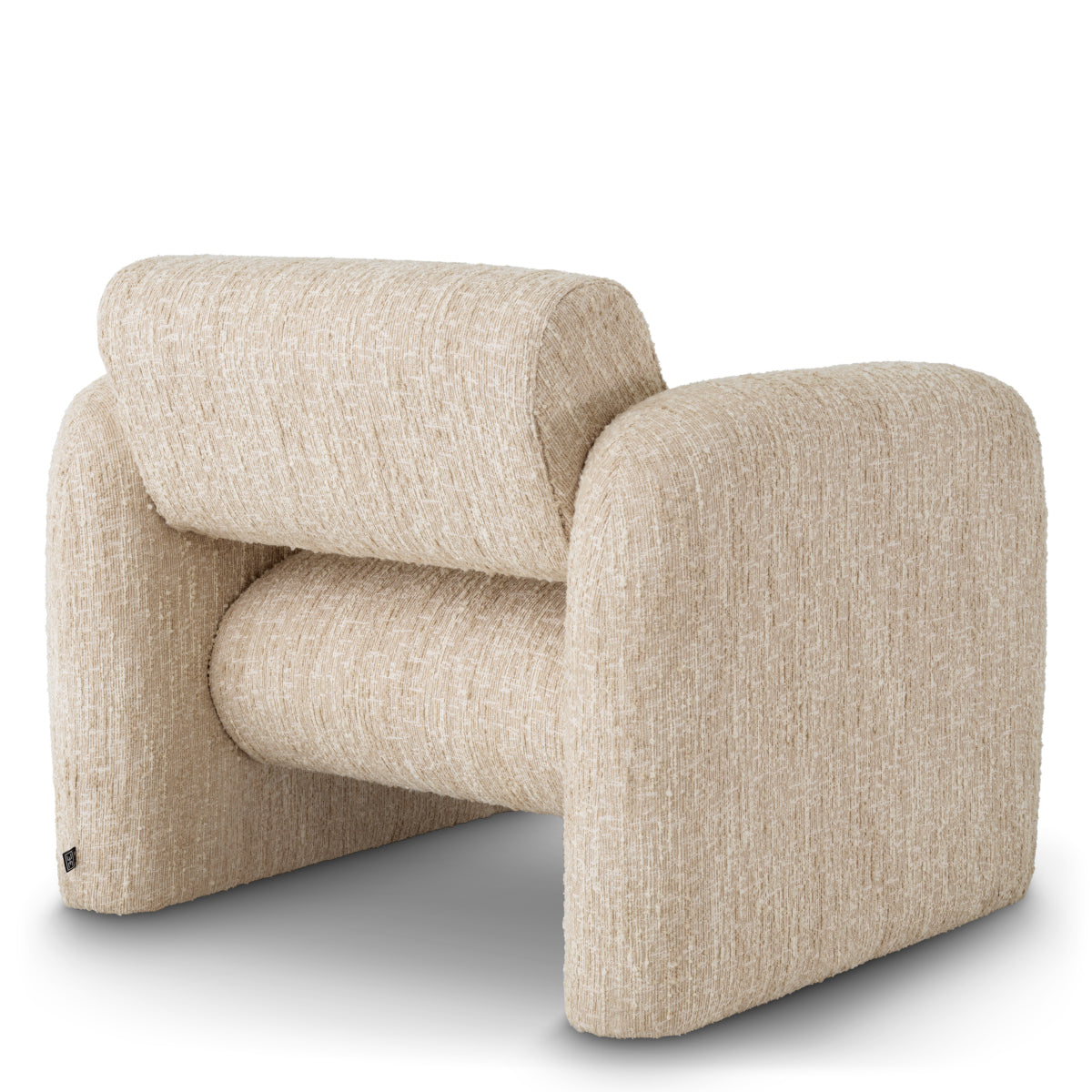 Bouclé Cream Chair Vesper | Cabothousefurniture.com