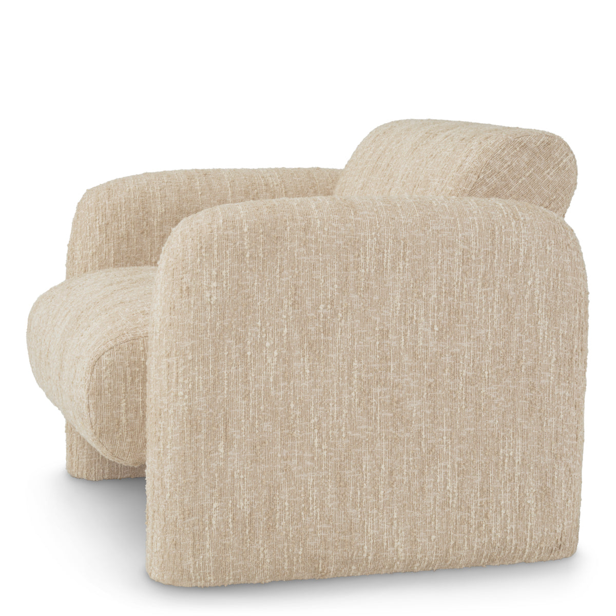 Bouclé Cream Chair Vesper | Cabothousefurniture.com