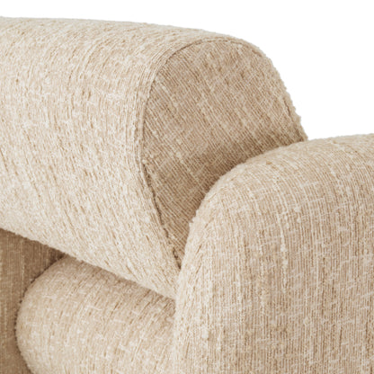 Bouclé Cream Chair Vesper | Cabothousefurniture.com