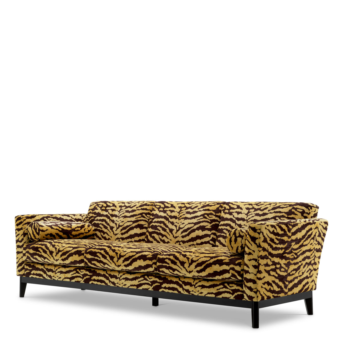 Upholstered Animal Print Sofa Flux | Cabothousefurniture.com