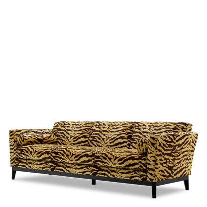 Upholstered Animal Print Sofa Flux | Cabothousefurniture.com