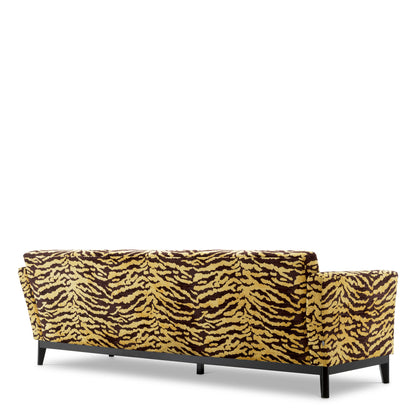 Upholstered Animal Print Sofa Flux | Cabothousefurniture.com