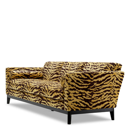 Upholstered Animal Print Sofa Flux | Cabothousefurniture.com