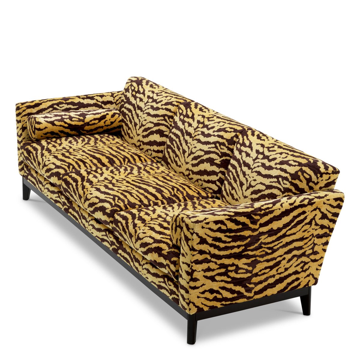 Upholstered Animal Print Sofa Flux | Cabothousefurniture.com