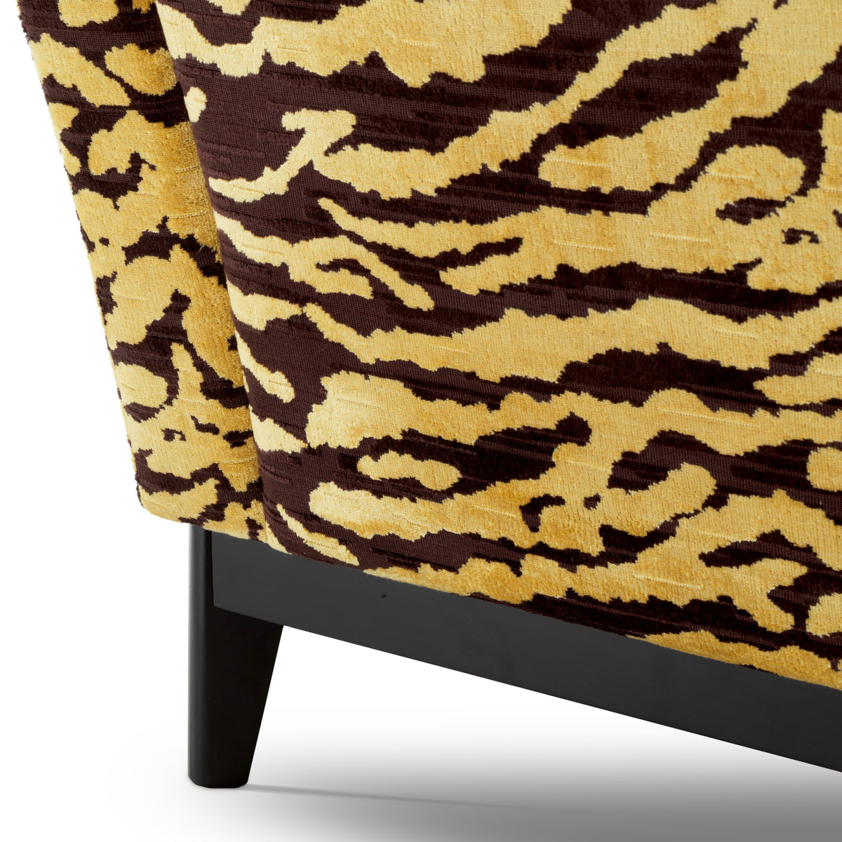 Upholstered Animal Print Sofa Flux | Cabothousefurniture.com